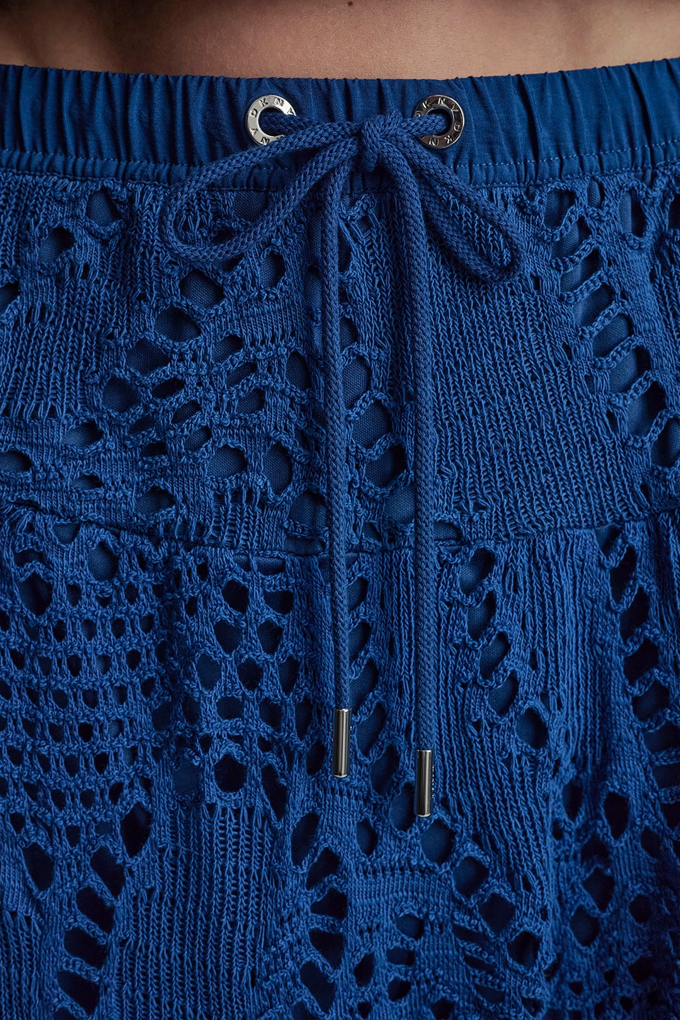 CROCHET LEAF MIDI SKIRT