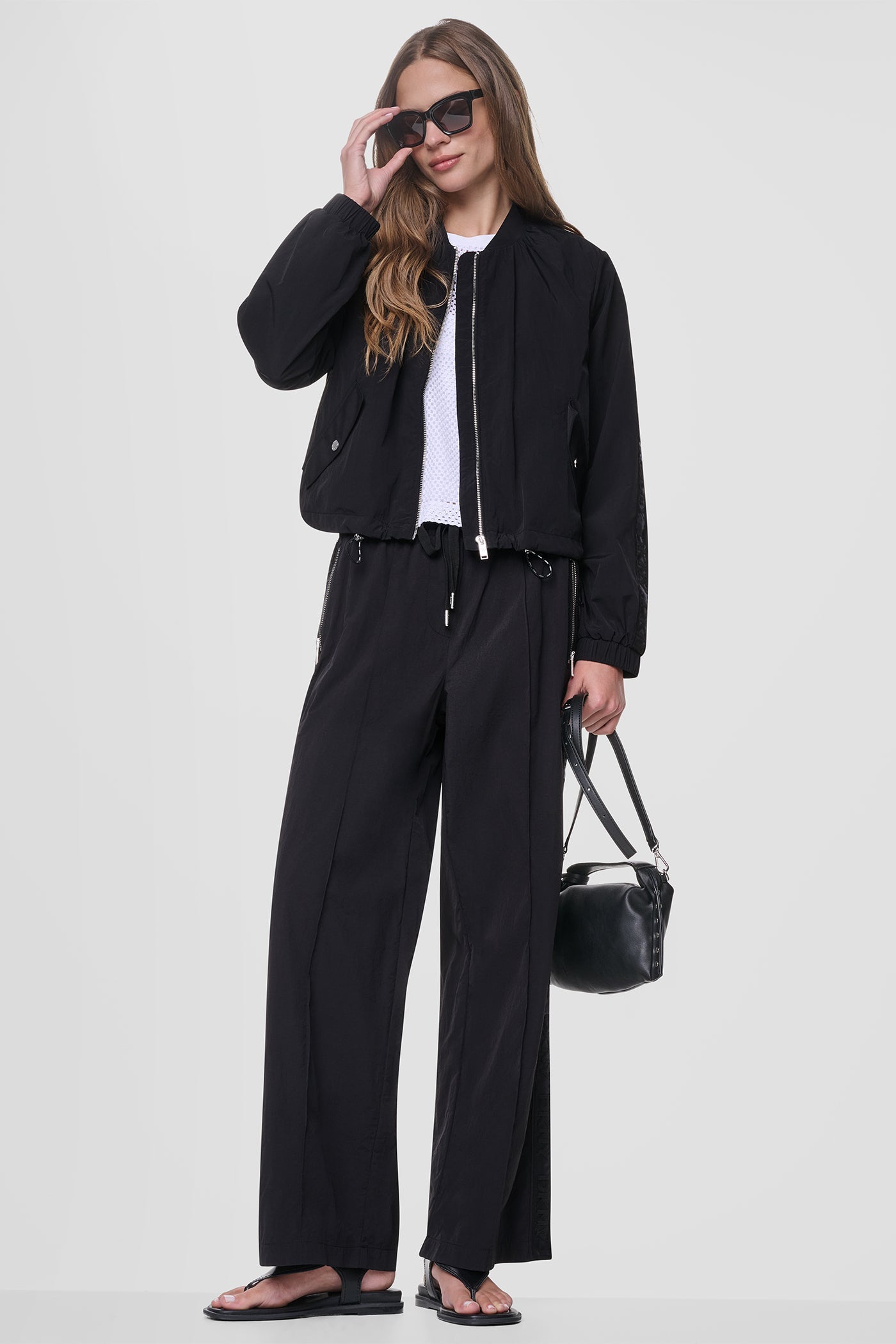 LOGO TRIM TECH JACKET