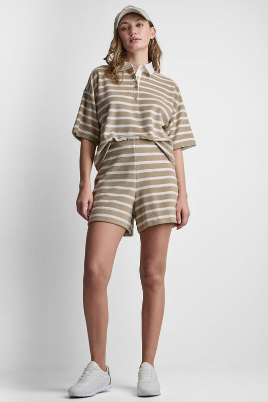TOWELLING TERRY HIGH RISE SHORT