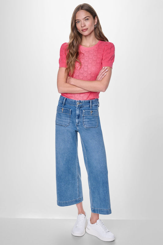HIGH RISE WIDE LEG WITH PATCH POCKETS