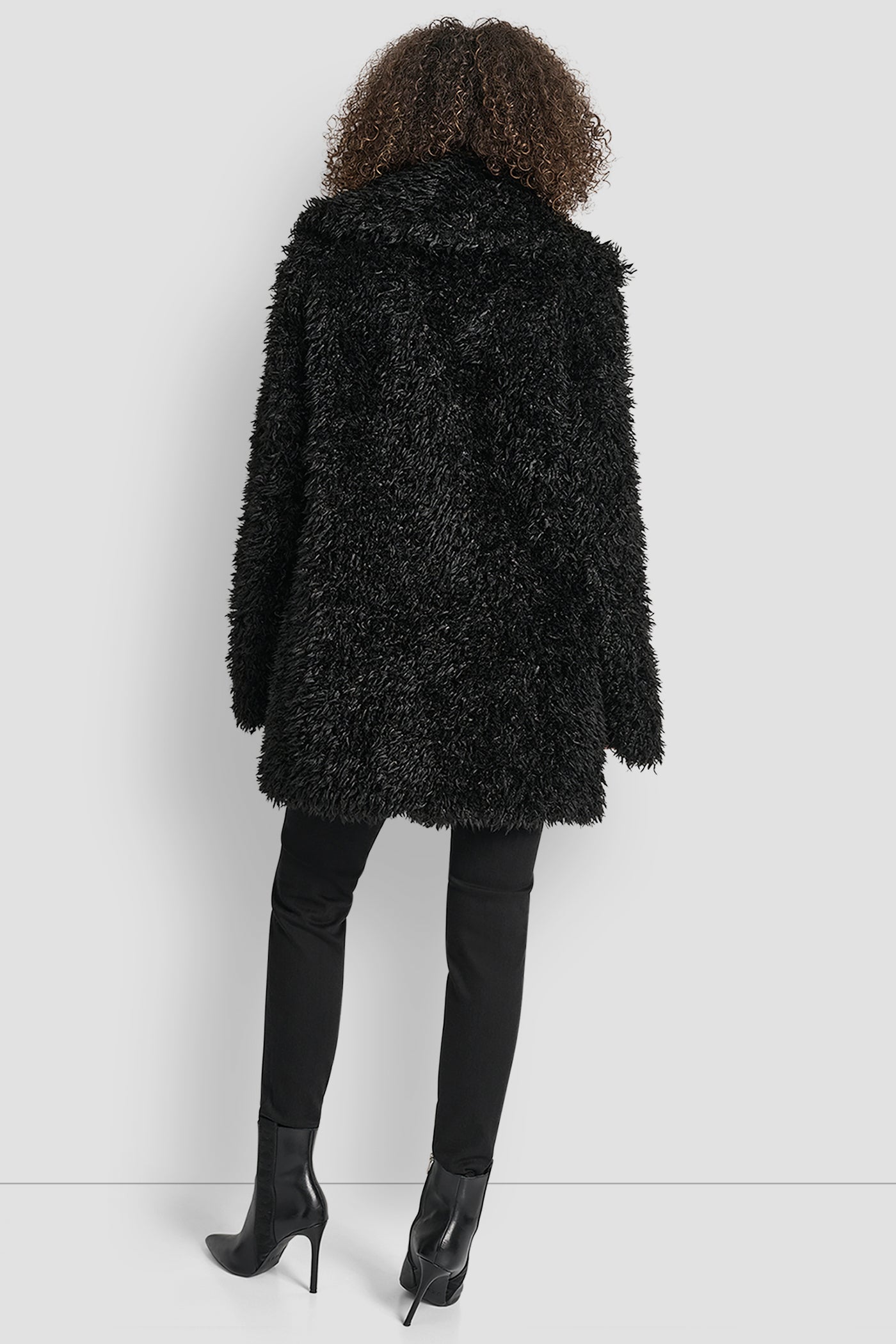 FAUX TEDDY FUR JACKET