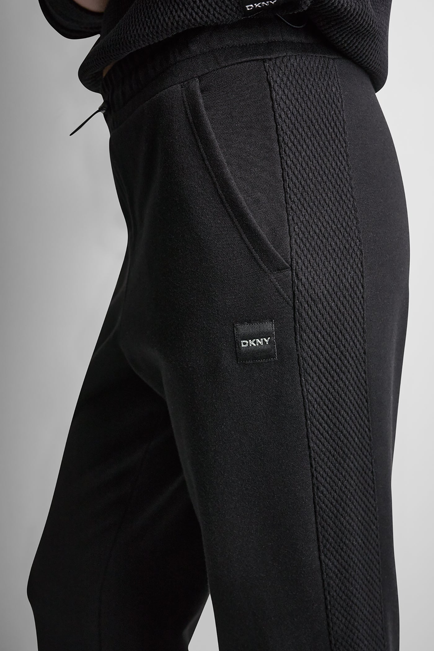JACQUARD MIX HIGH RISE ANKLE PANT