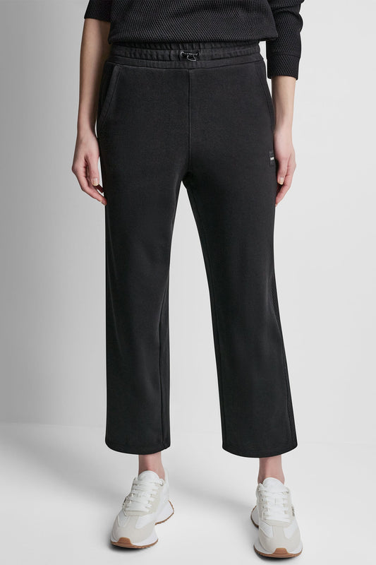 JACQUARD MIX HIGH RISE ANKLE PANT