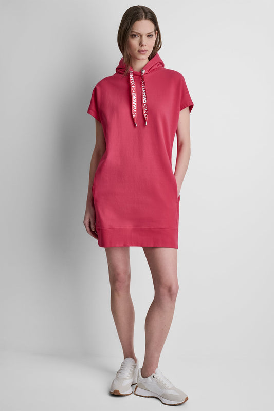TWO-TONE LOGO DRAWCORD SNEAKER DRESS