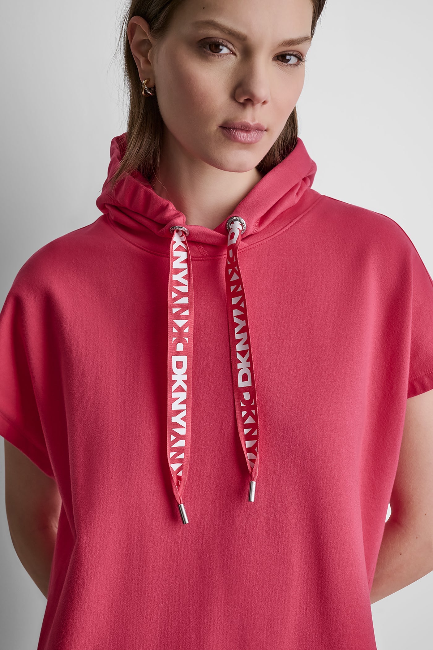 TWO-TONE LOGO DRAWCORD SNEAKER DRESS