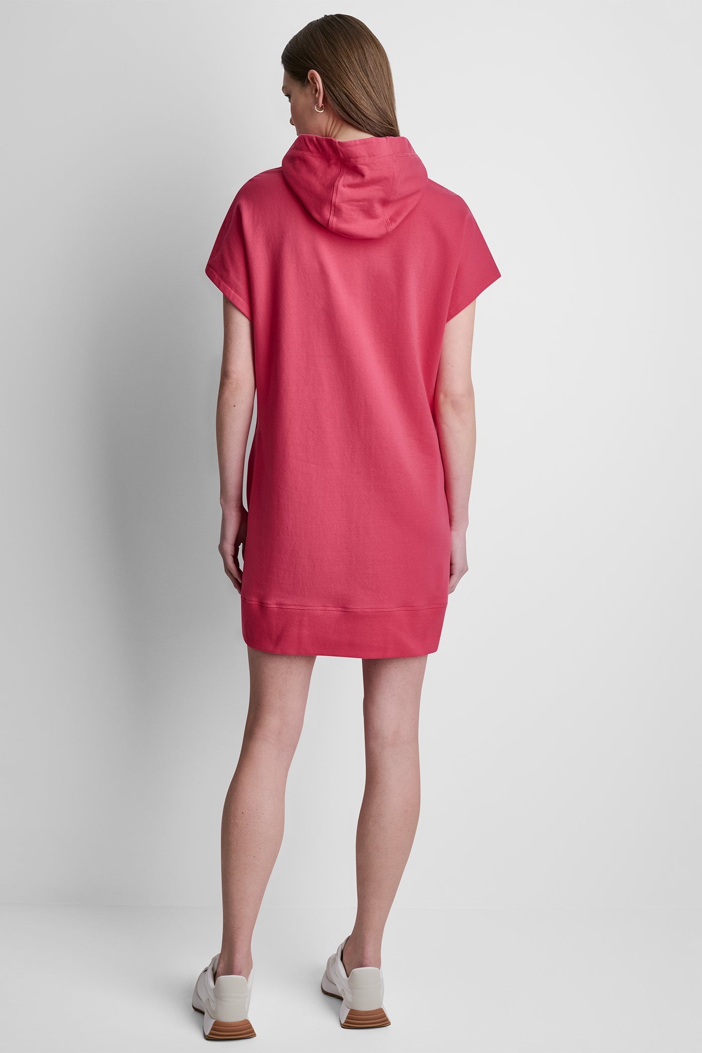 TWO-TONE LOGO DRAWCORD SNEAKER DRESS
