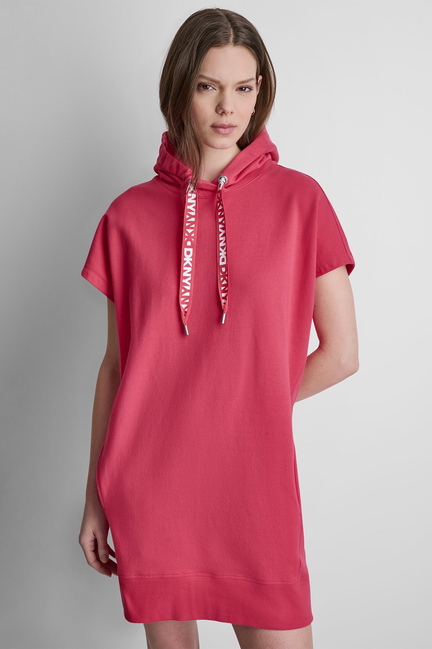 TWO-TONE LOGO DRAWCORD SNEAKER DRESS