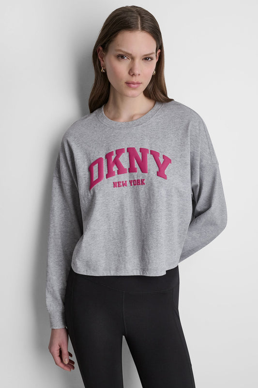 PUFF VARSITY LOGO LONG SLEEVE TEE