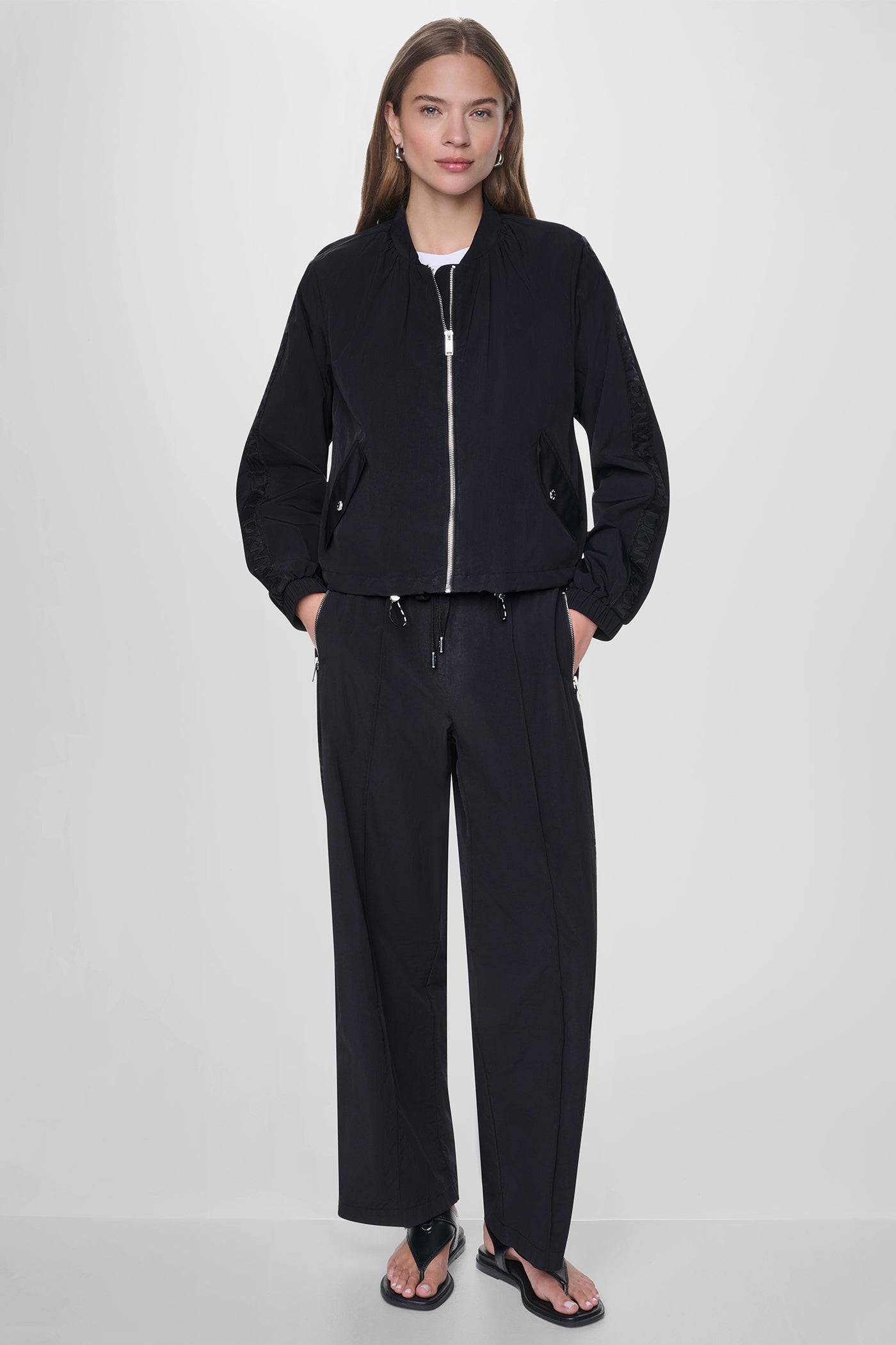 LOGO TRIM TECH JACKET
