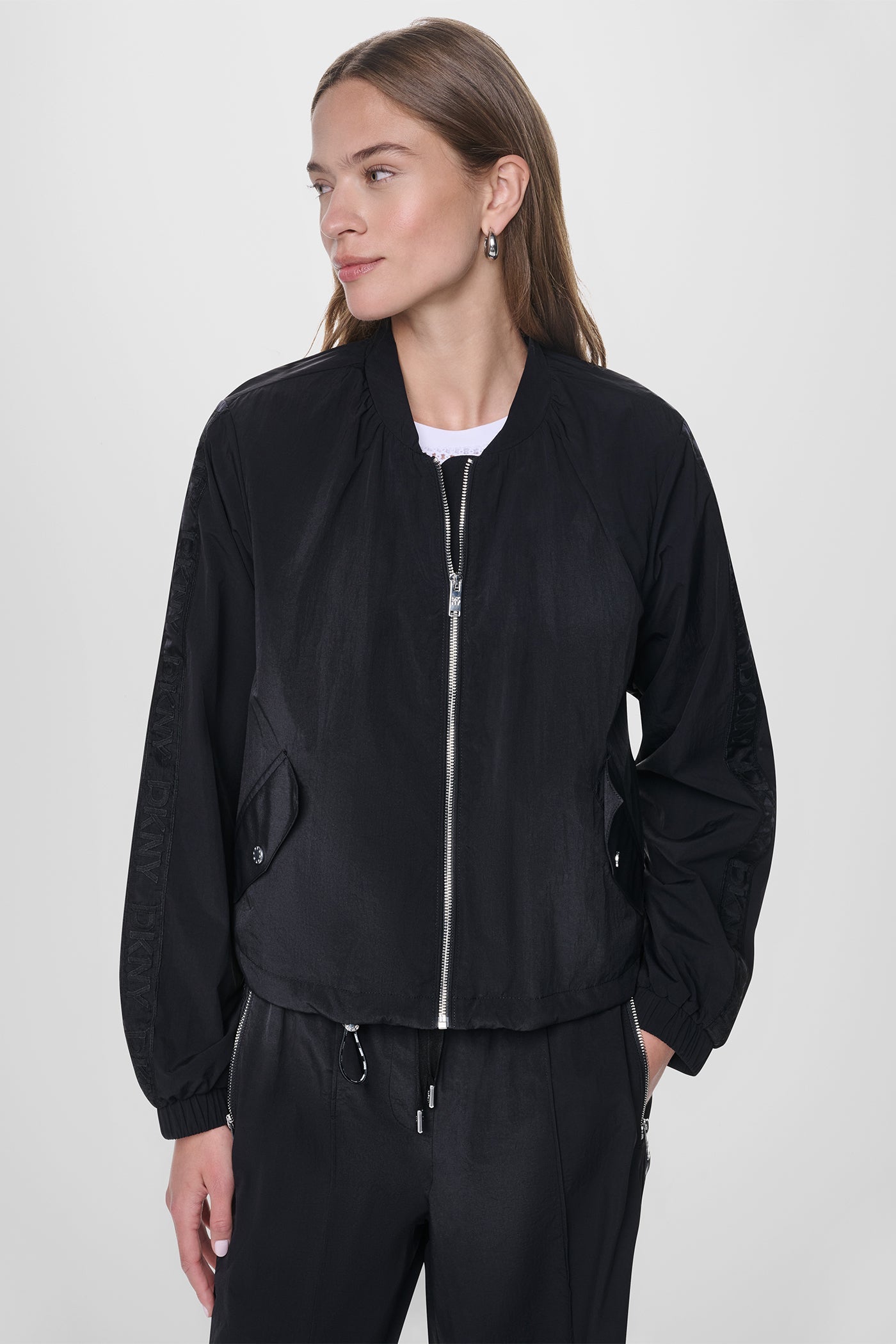 LOGO TRIM TECH JACKET