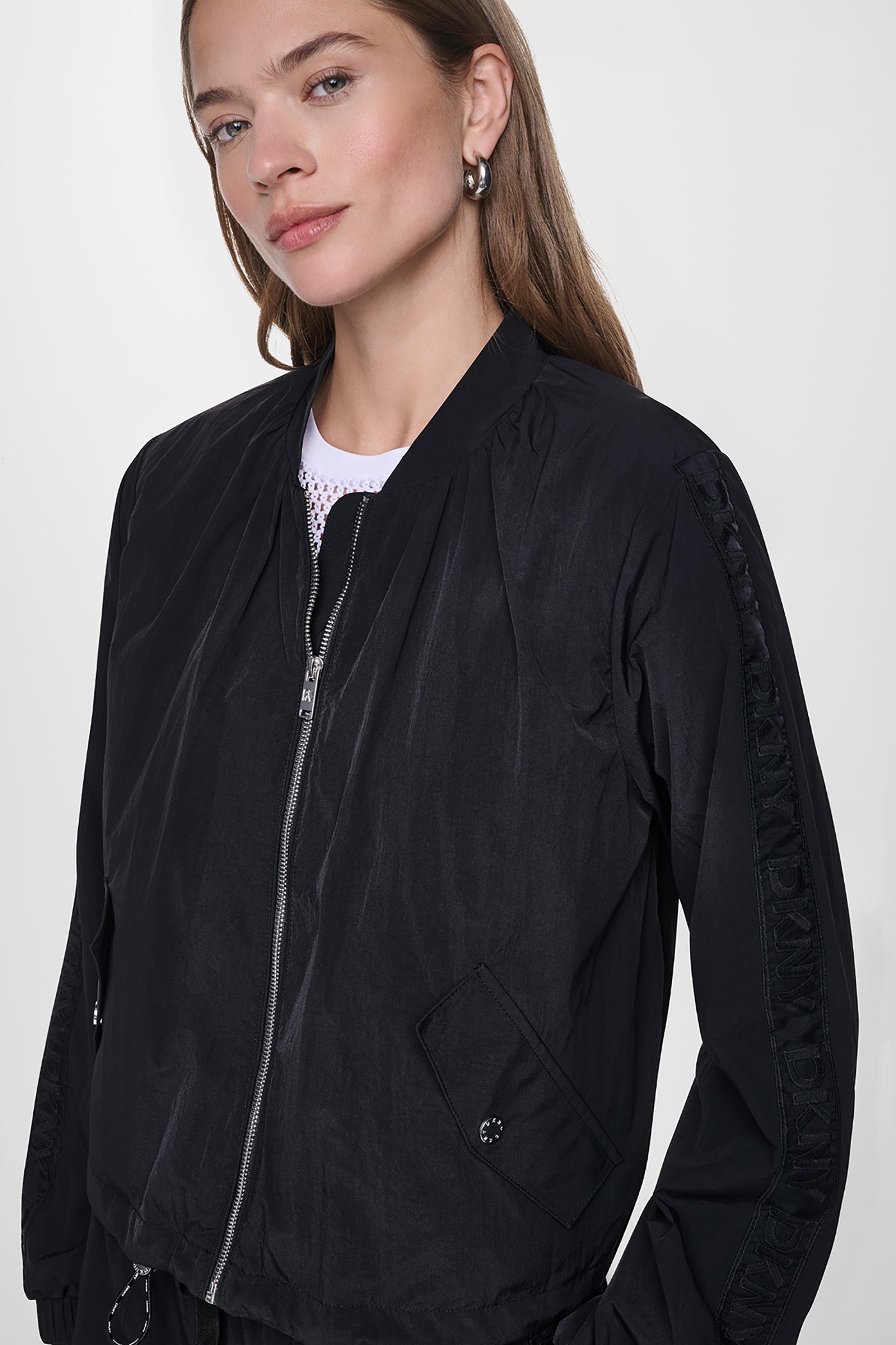 LOGO TRIM TECH JACKET