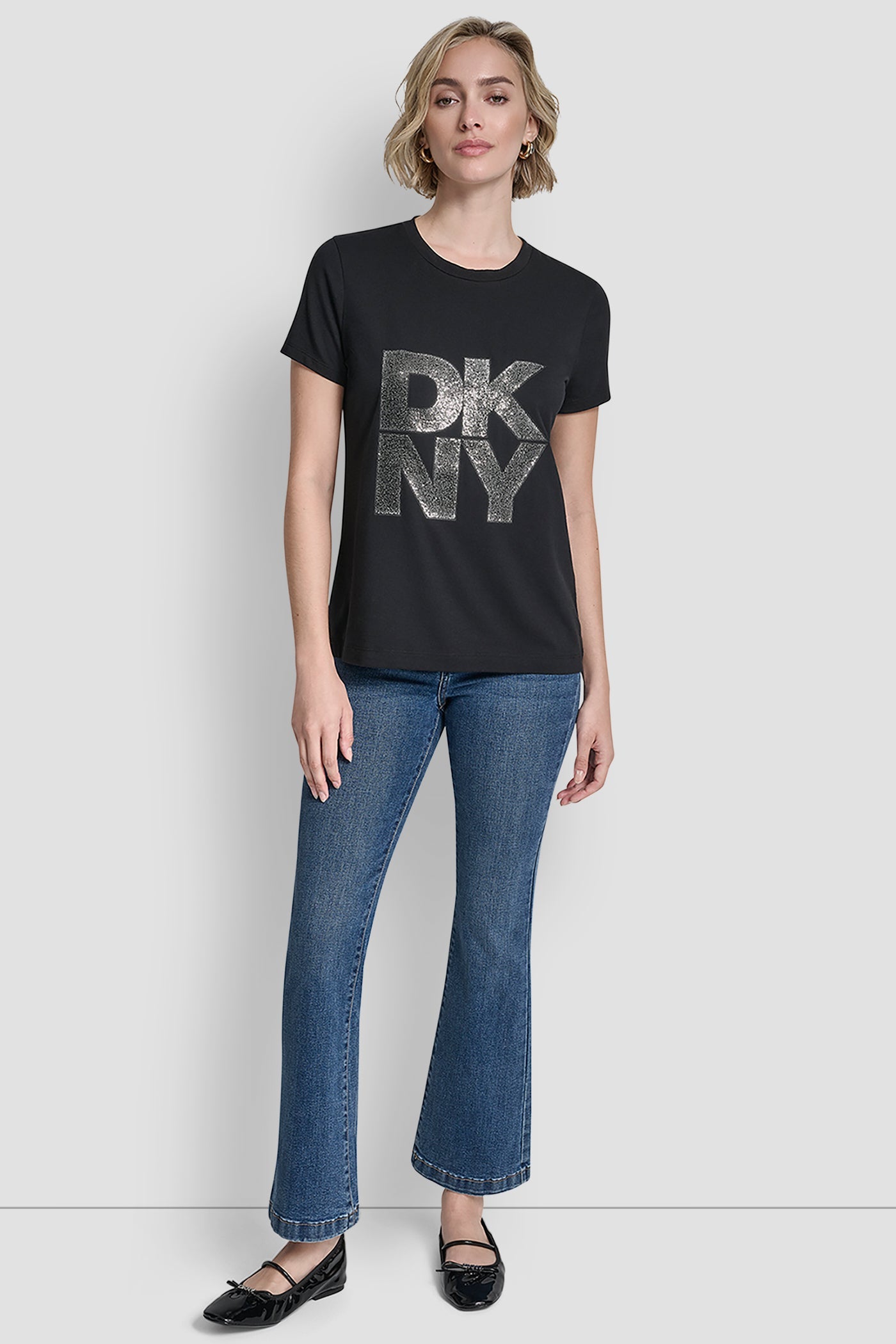 STACKED LOGO TEE
